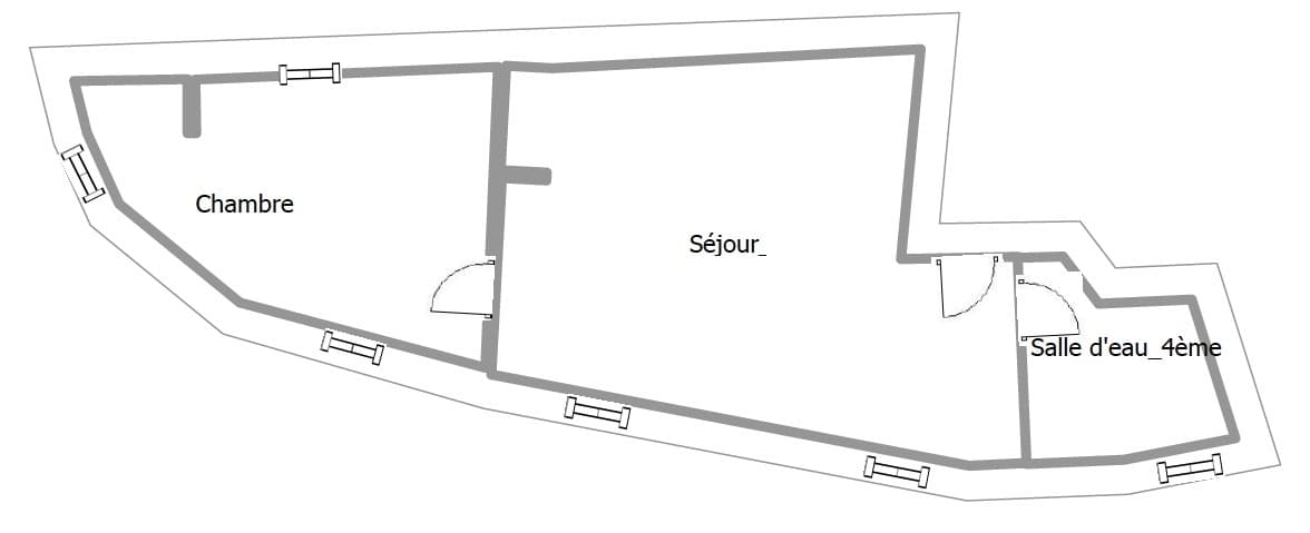 BORDEAUX Saint-Pierre - Appartement 39m²