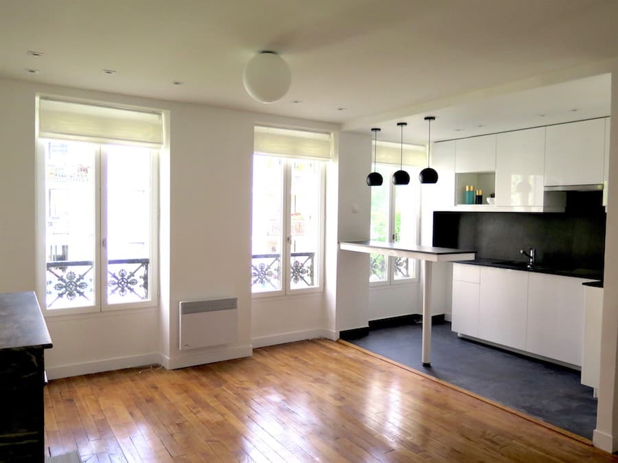 PARIS 20e - Appartement 40m²
