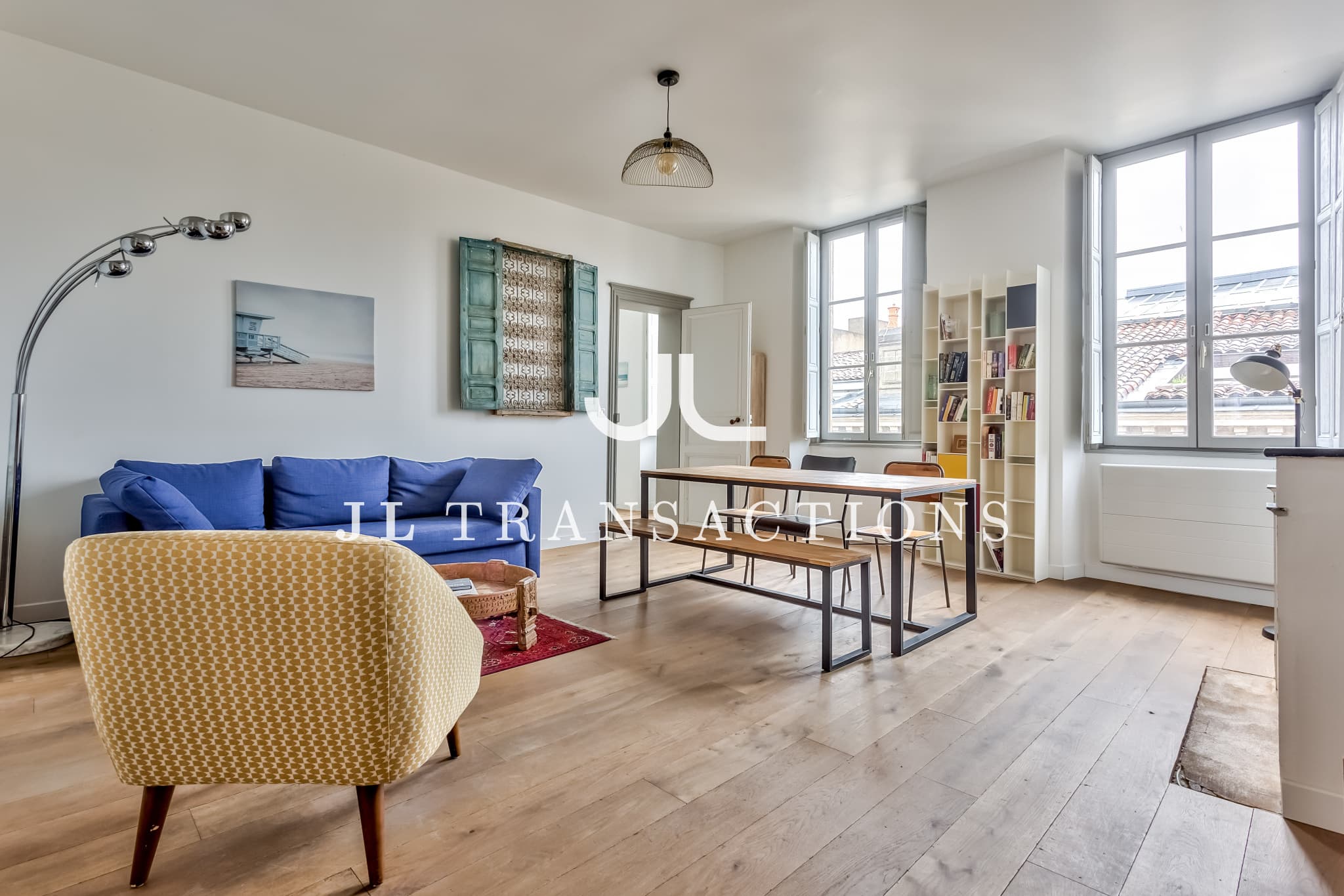Bordeaux Saint Paul, charmant appartement de 81m² rénové avec goût.