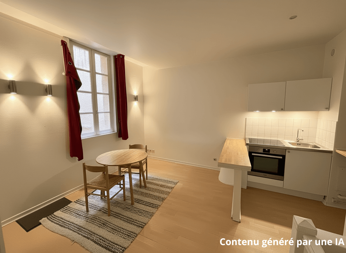 Saint-Paul - Appartement 2 pièces en duplex - 32,64m²