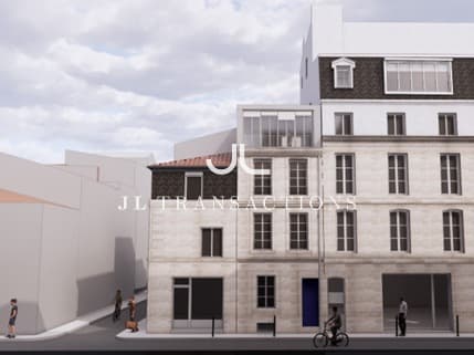 Gambetta - Immeuble avec projet de surélévation validé - 150 m²